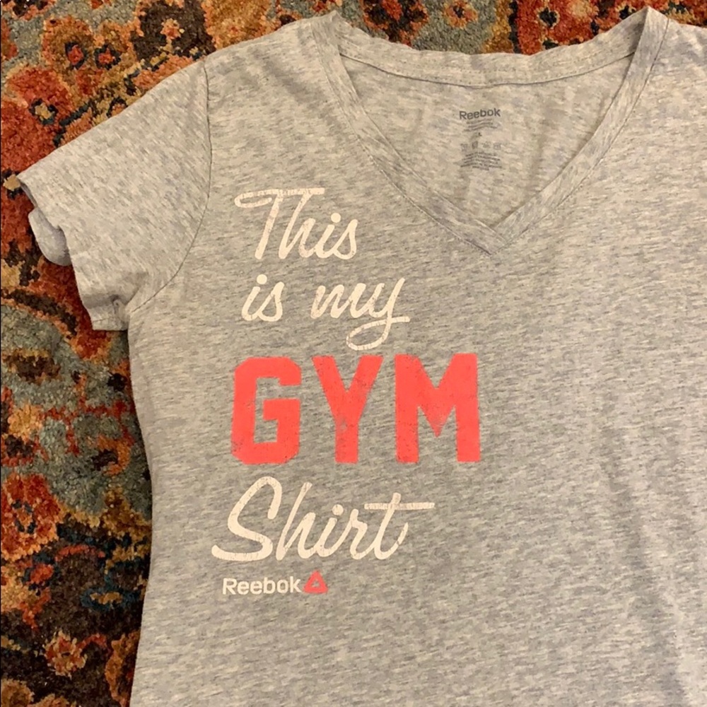 Reebok Cotton Gym Shirt